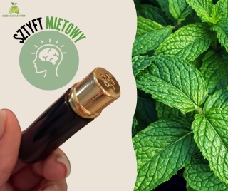 Sztyft aromaterapeutyczny z MIĘTOWYM olejkiem eterycznym